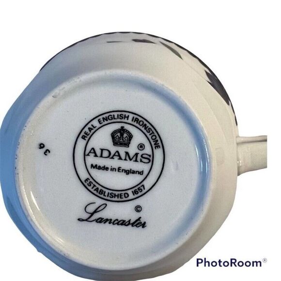 Adams Lancaster Tea Cups & Saucers Real English Ironstone Made in England 4 set - Picture 5 of 7